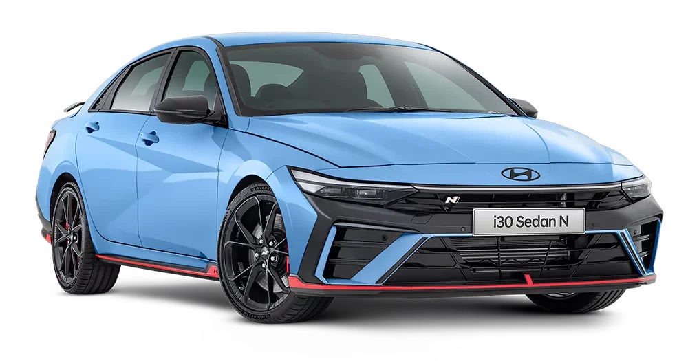 i30 sedan n performance blue
