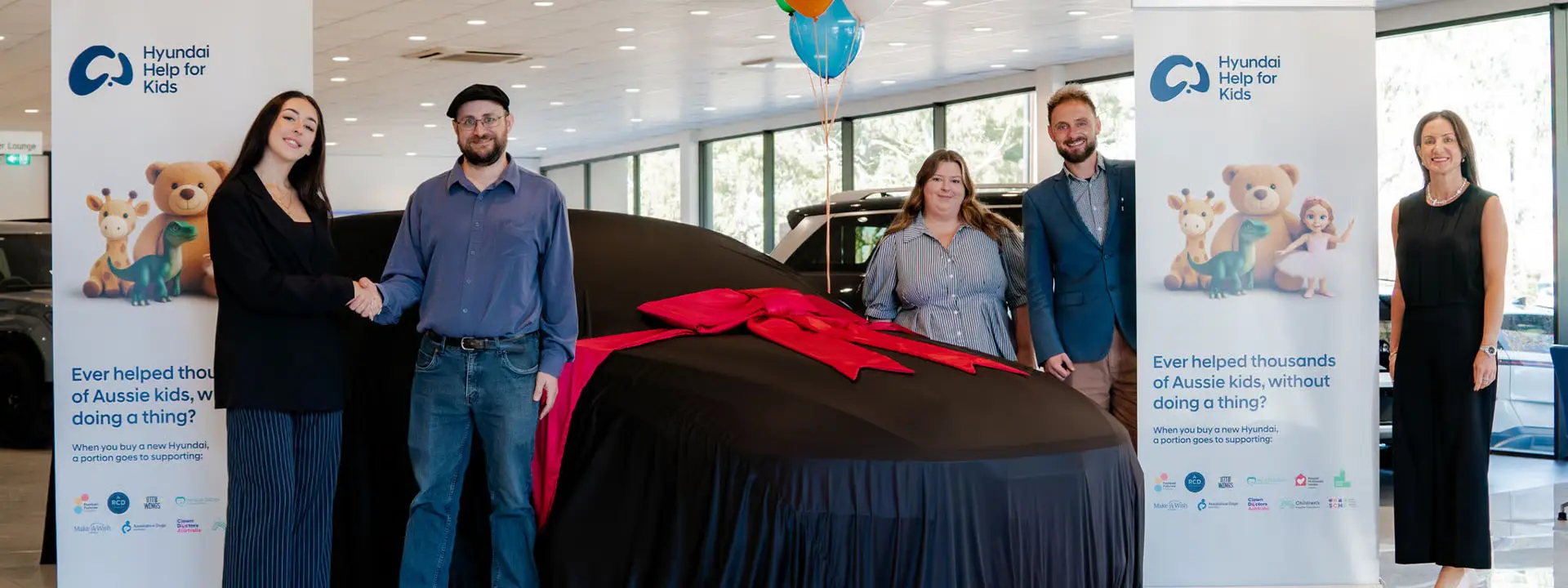Every Hyundai buyer a charity hero as Hyundai Help for Kids hits $16m milestone.